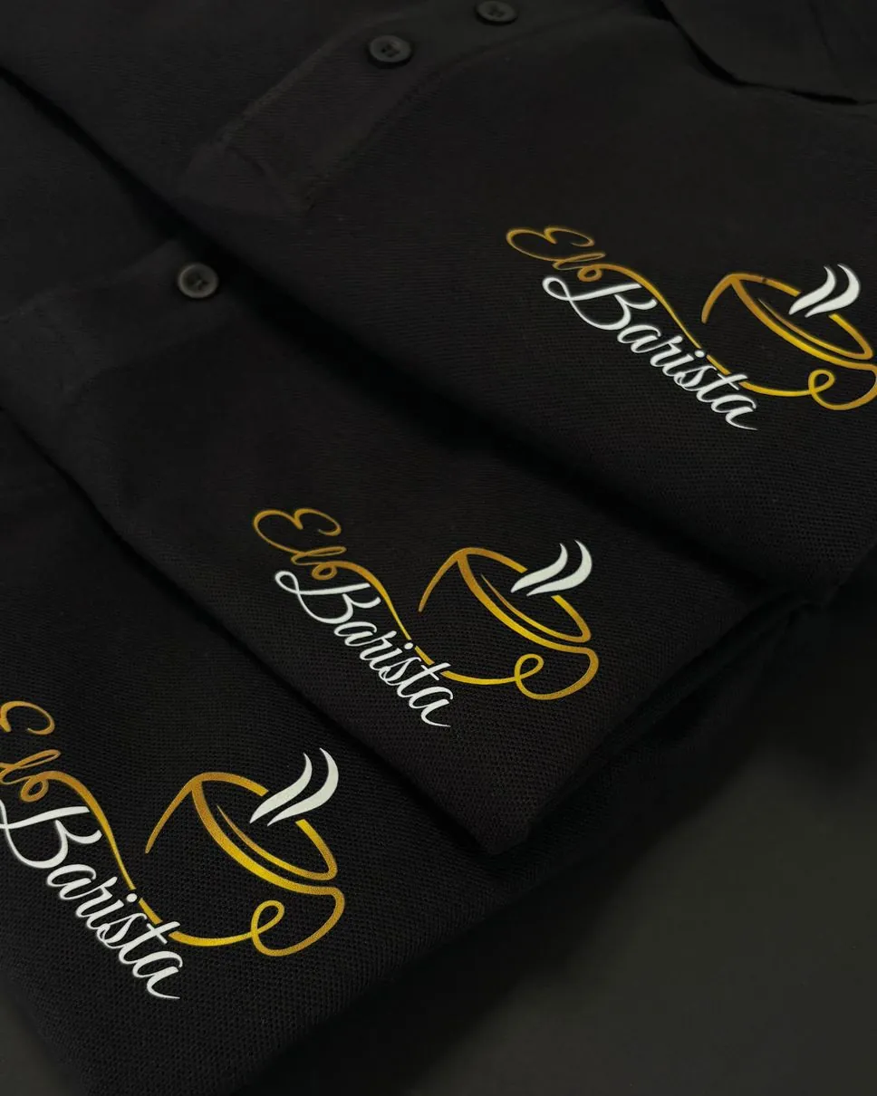 Polo's met logo voor El Barista