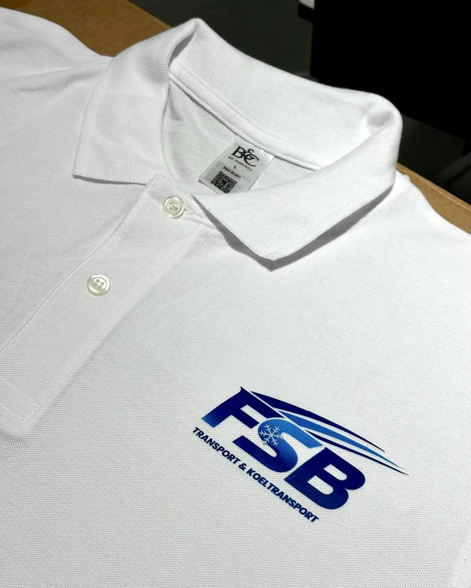 Polo met logo voor FSB