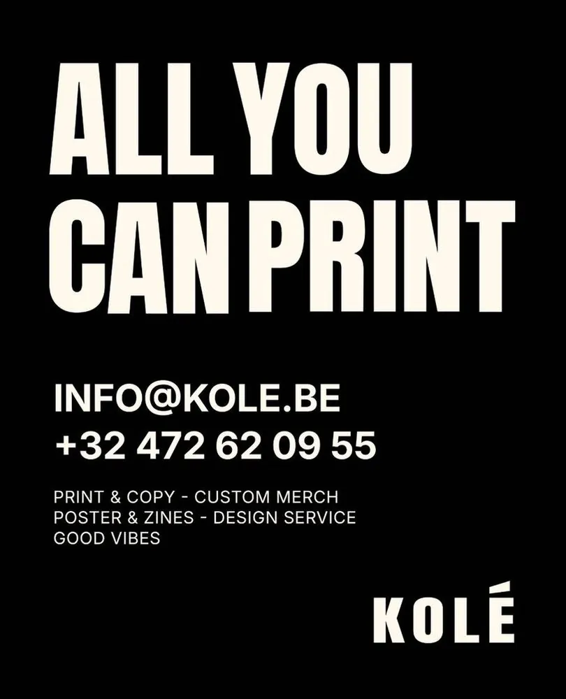 Poster “All you can print”
