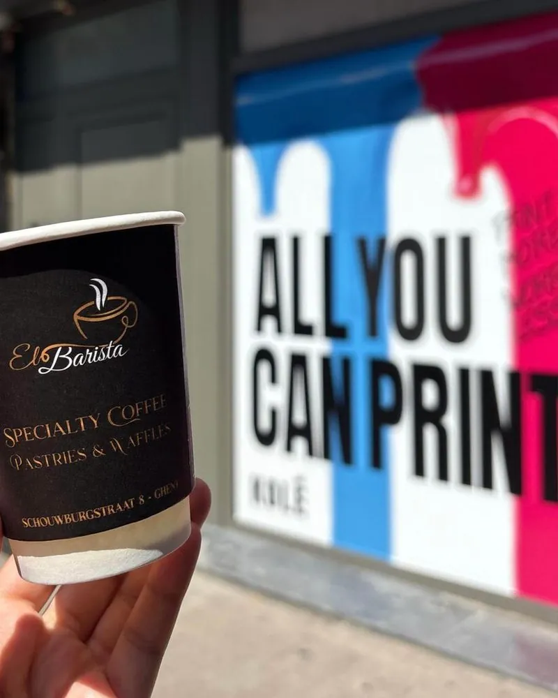Koffiebekers met logo voor El Barista