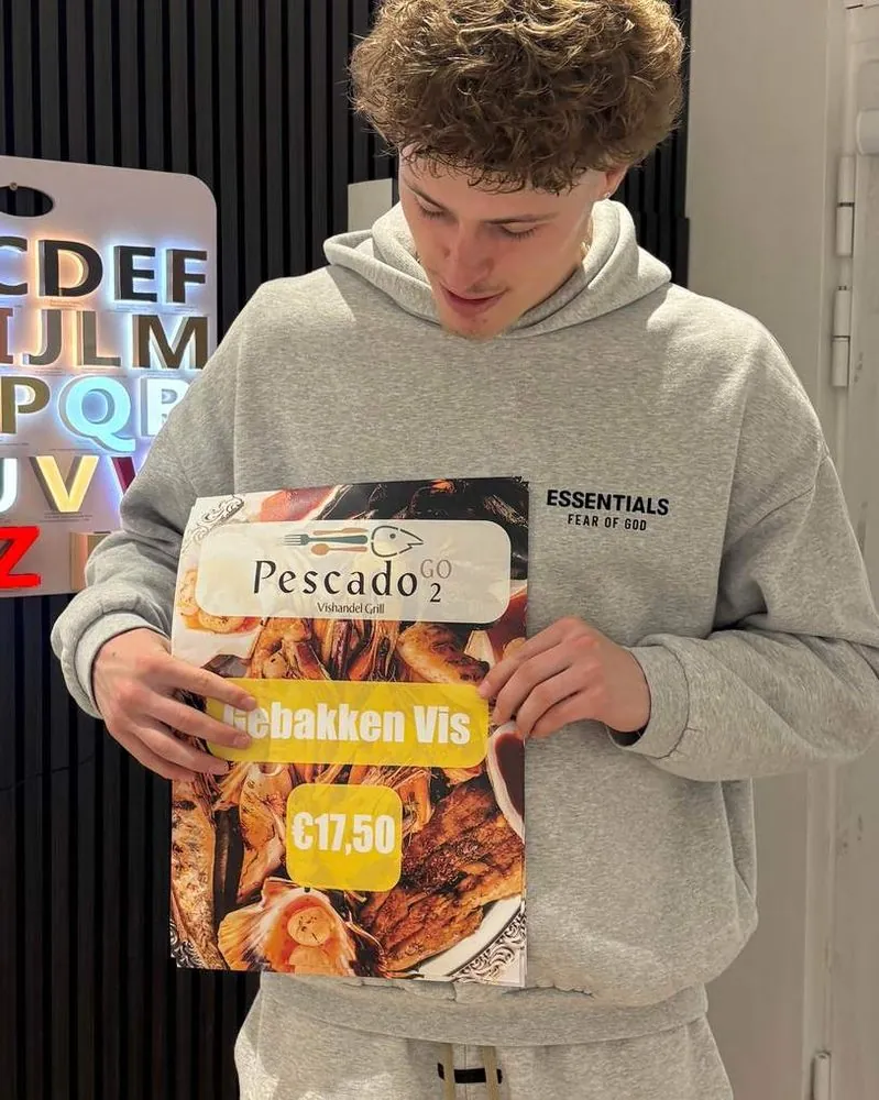 Menukaart voor Pescado