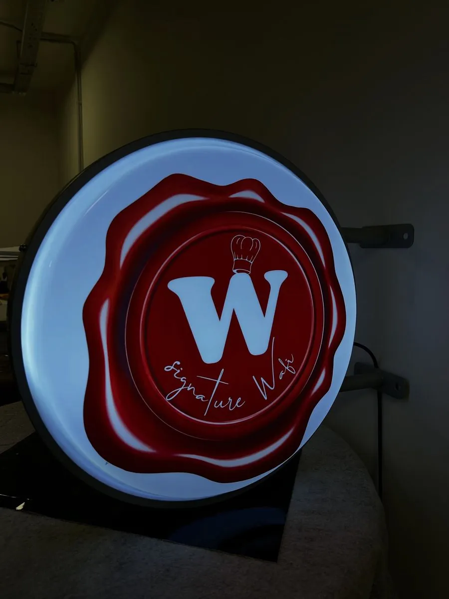 Ronde lichtbak voor Signature Wafi